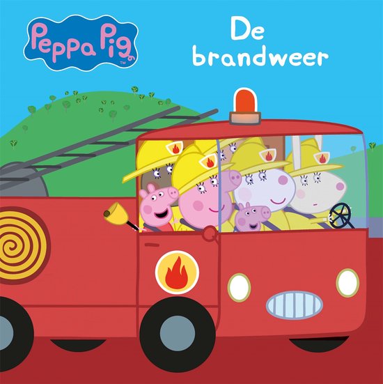 Peppa Pig - Peppa Pig - Brandweer / Politie omdraaiboek - cover