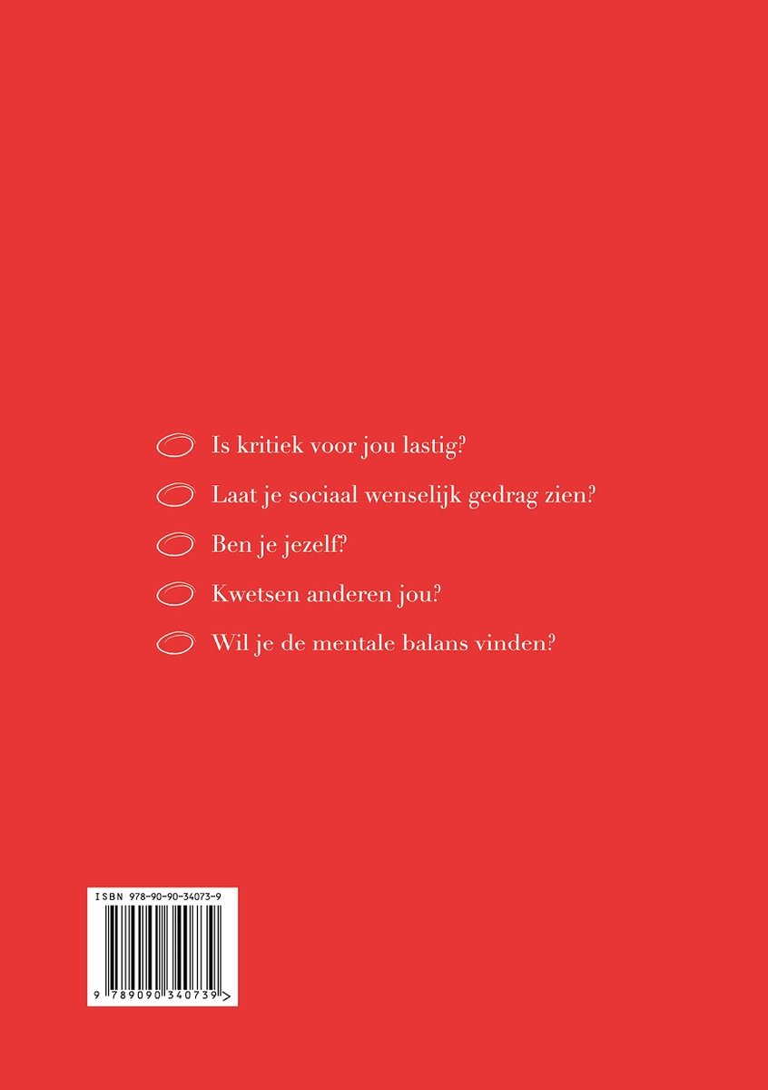 Rode achtergrond met vragen en ISBN-nummer.