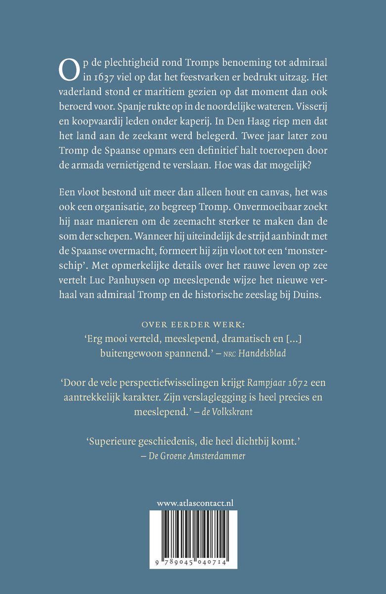 Het monsterschip - back cover