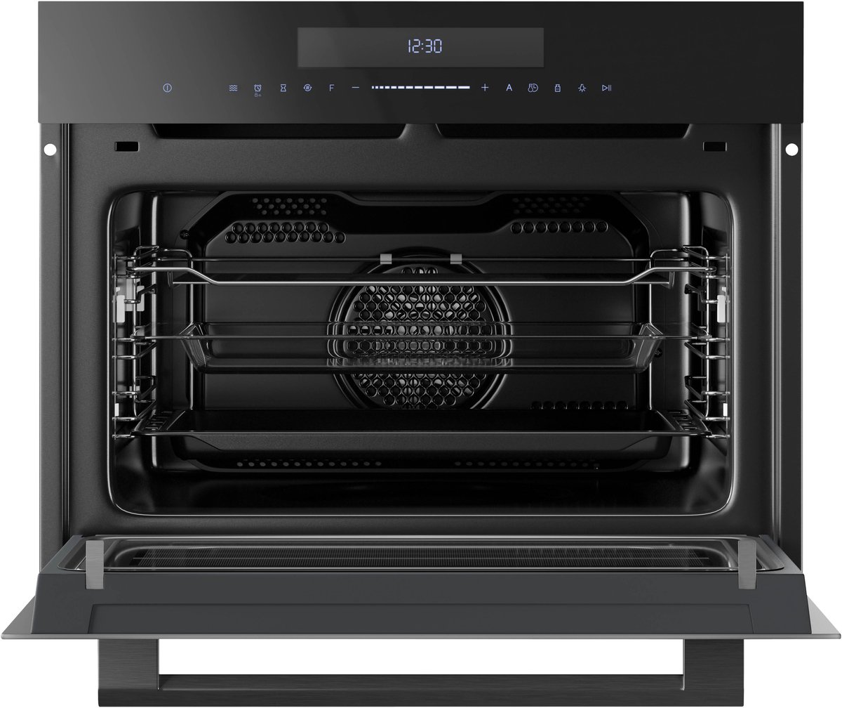 Inventum IMC4535GT - Inbouw combi-oven - Hetelucht - Magnetron - Grill - 50 liter - 45 cm hoog - Tot 250 graden - Zwart - Beste Koop Maart 2026 — afbeelding 3