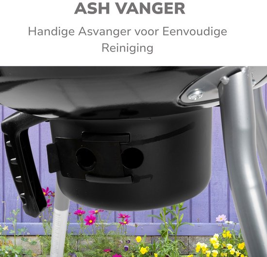 alpina Barbecue - Kogelbarbecue - BBQ - met Deksel - Ø 45 cm - Houtskool van Alpina — afbeelding 2