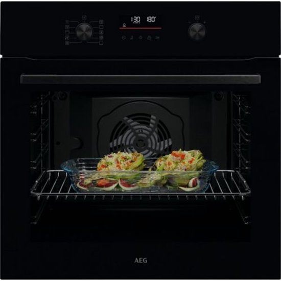 Foto: Aeg tu5pb40sk inbouwoven hetelucht oven pyrolyse zelfreiniging surroundcook a max volume 72 l