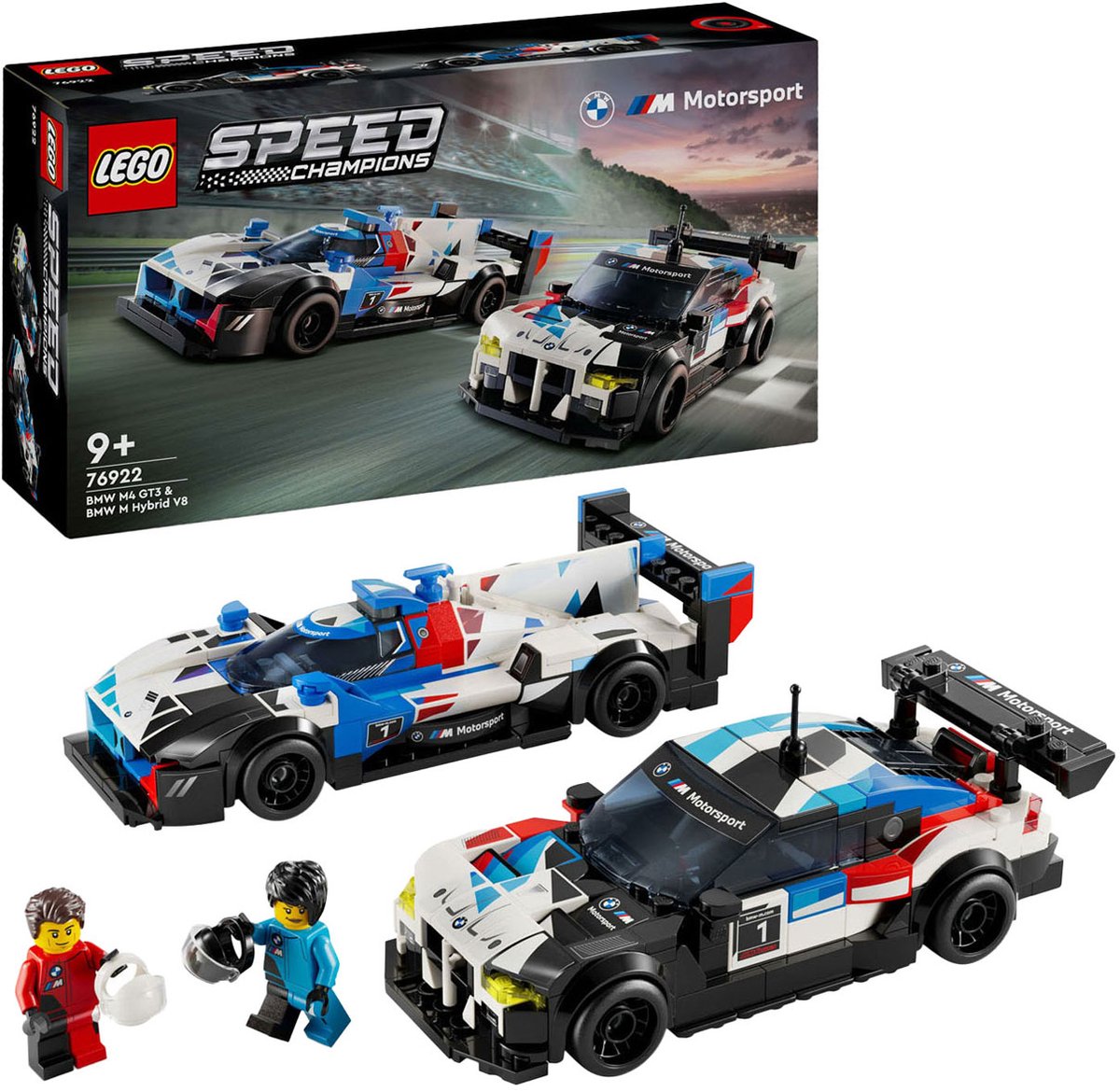 LEGO Speed Champions BMW M4 GT3 & BMW M Hybrid V8 racewagens - 76922 — afbeelding 25