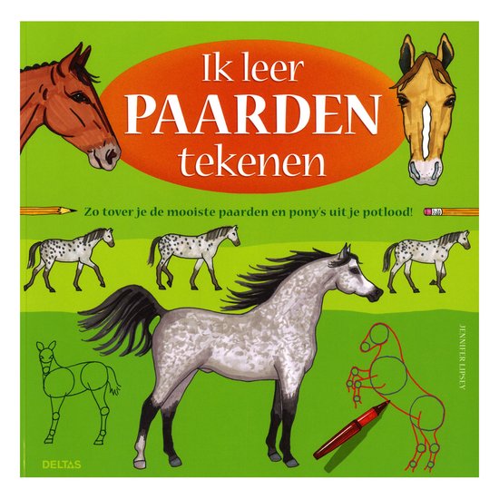 Ik leer paarden tekenen
