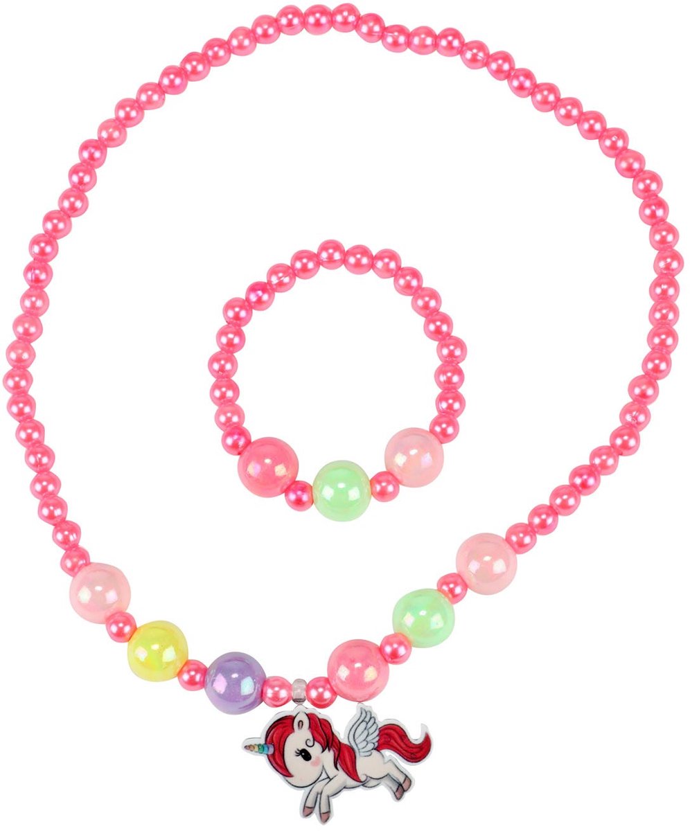 Toi-toys Parelketting Zachtroze