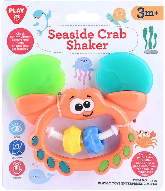 Play Krab Rammelaar Oranje van Little Dutch — afbeelding 2