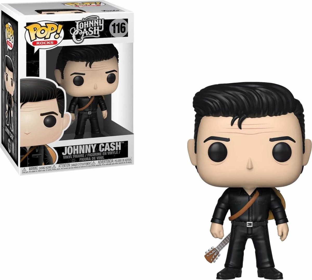 Funko Pop! ROCKS: Johnny Cash (Guitar Behind Back) #116