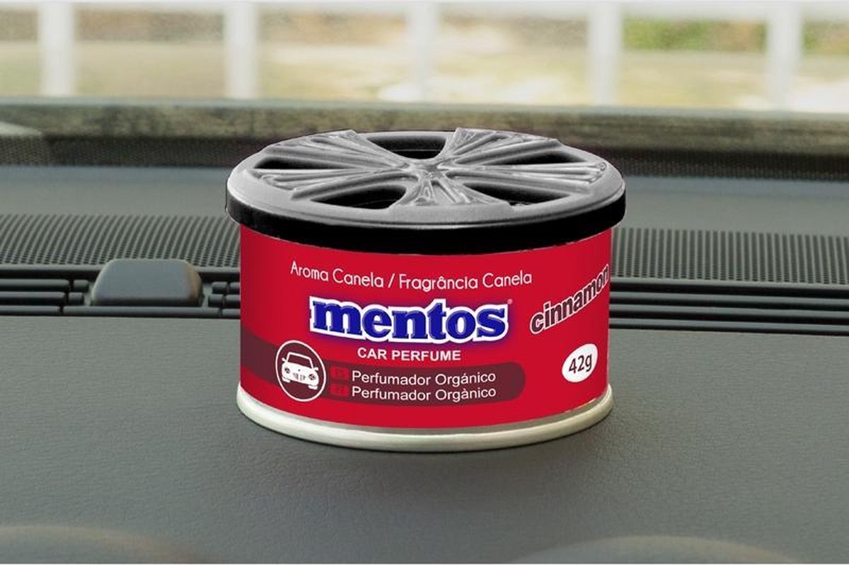 Mentos Air Fresheners Can Organic Air Freshener Cinnamon bol