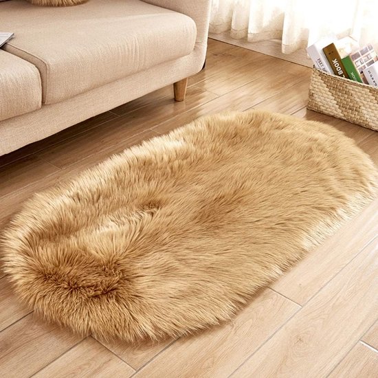 Leesentec Zone Rond tapijt voor slaapkamer, woonkamer, antislip, zacht, pluizig, shaggy-tapijt, groot voor hal (grijs, wit, 140