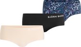 Bjorn Borg - Dames - 3-Pack NY Leopard Hipster - Multicolor - L