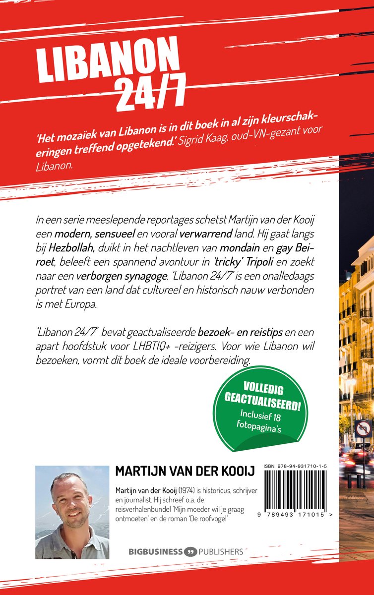 Libanon 24/7 - back cover