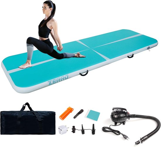 YouAreAir Turnmat - AirTrack Pro 4.0 | 3m | Opblaasbare mat pomp