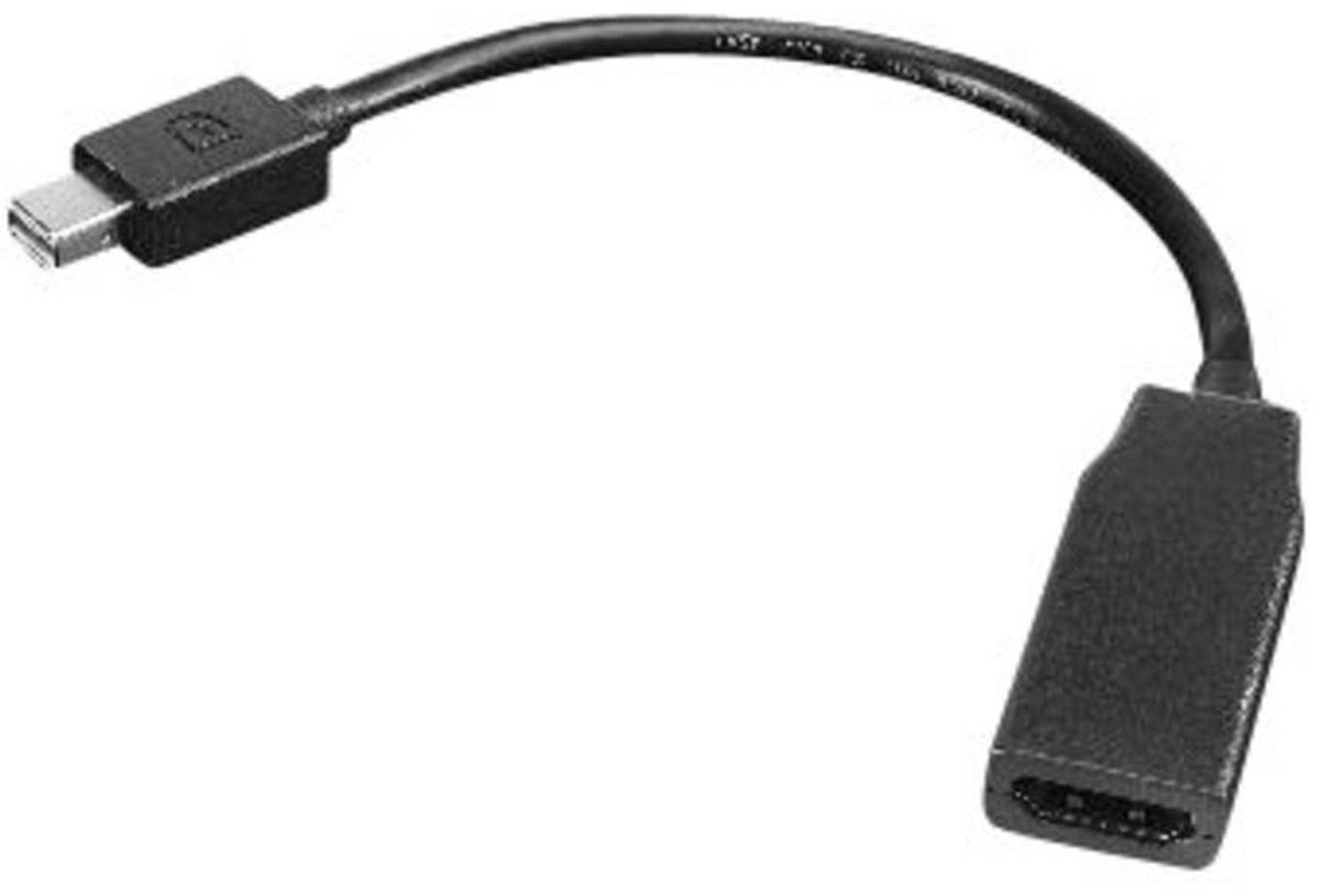 Lenovo 0B47089 Mini-displayport / HDMI Adapter - Zwart