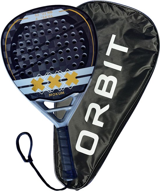 Orbit Mokum Gold Amsterdams Padel racket – incl. hoes