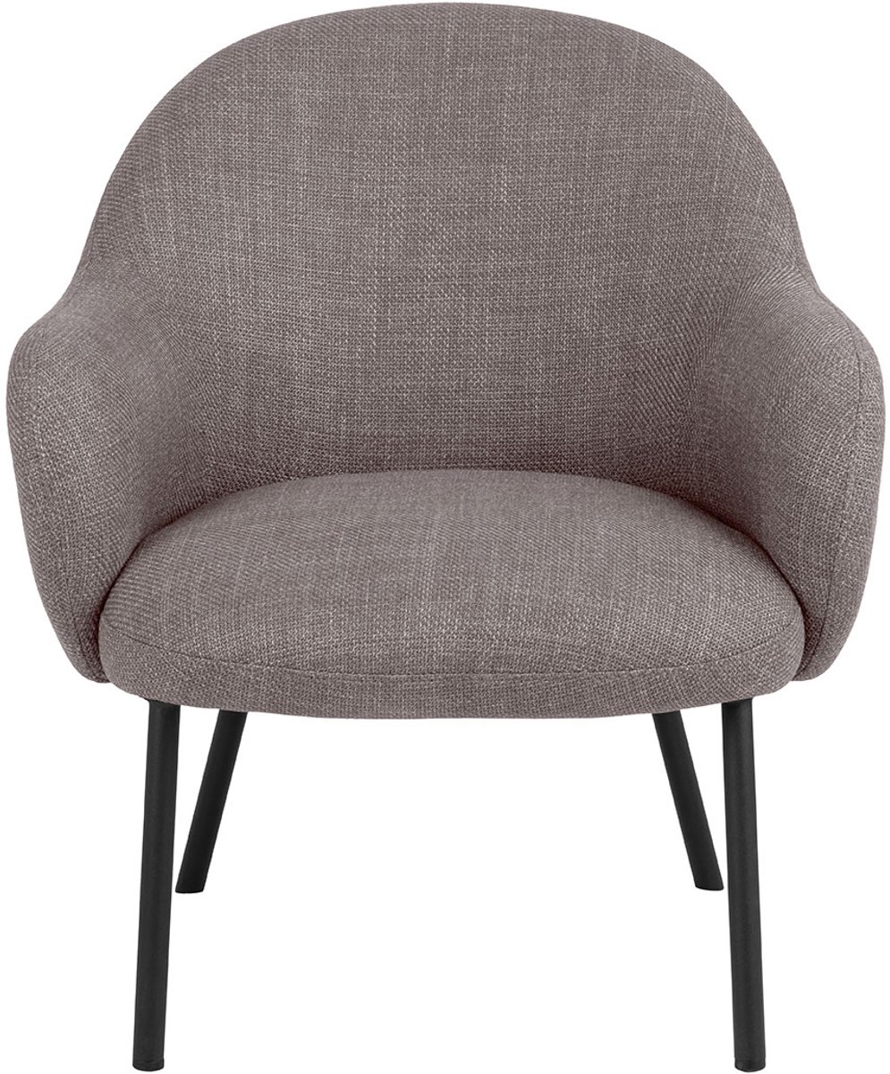 Giga Living Fauteuil Rollo - Stof - Bruin - Zithoogte 43cm