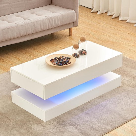 Stijlvolle witte salontafels voor elk interieur | Witte bijzettafels - Leen Bakker Witte Salontafels - Costway Woonkamertafels - bestel je tafel voor de woonkamer | home24 Amazon.nl: Salontafel Wit