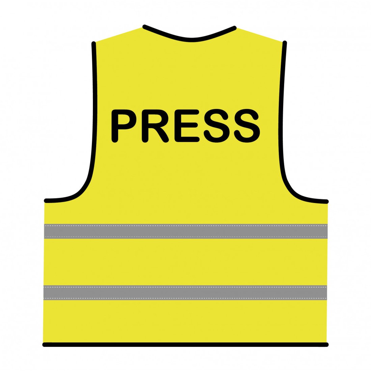 Press hesje geel