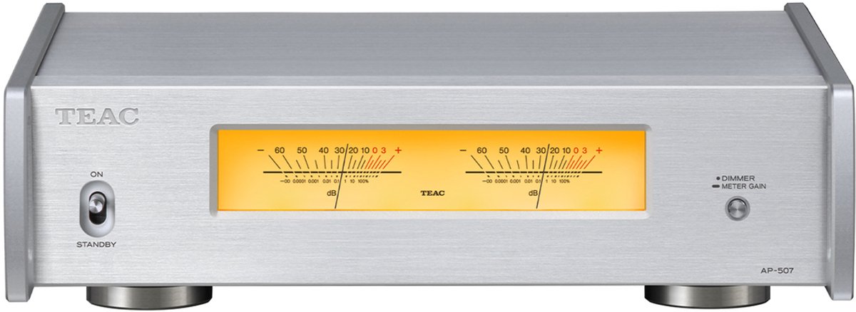 TEAC AP-507 Stereo Power Amplifier Silver