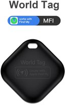 Mini GPS Tracker | Locatie Volgen via Find My iOS | Alleen Voor Apple Apparaten | Gecertificeerd | Tracker & Alternatief Airtag Voor fiets, auto, scooter, hond en koffer | Inclusief Batterij