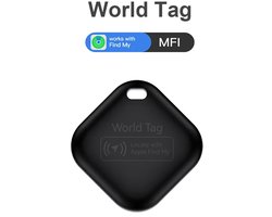 Mini GPS Tracker | Locatie Volgen via Find My iOS | Alleen Voor Apple Apparaten | Gecertificeerd | Tracker & Alternatief Airtag Voor fiets, auto, scooter, hond en koffer | Inclusief Batterij