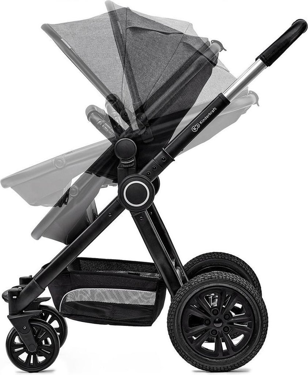 Kinderkraft Kinderwagen Veo 2 in 1 Black-Grey