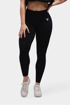 ZAAYO Flared Onzichtbare scrunch leggings voor dames, slagbroek, push-up, sportlegging, hoge taille, bootcut, gym, yoga, workout, leggings, lichtgrijs, L
