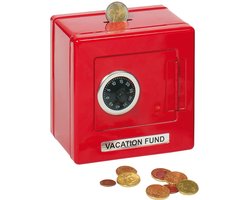 Goki Kluis Metaal Rood