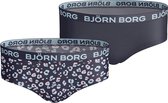Bjorn Borg Sportonderbroek casual - 2p HIPSTER BB ANIMAL - blauw - vrouwen - 170