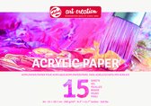 Talens Art Creation Acrylpapier A4 290 g 15 Vellen