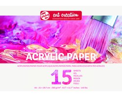Talens Art Creation Acrylpapier A4 290 g 15 Vellen