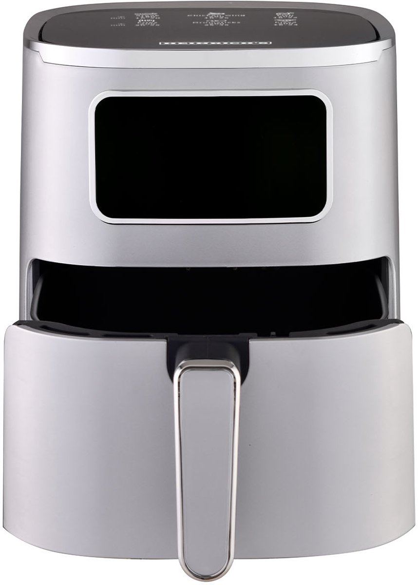 Heinrich's HFR 8216 Airfryer met Dubbele Lade 5 Liter Zilver - afbeelding 3
