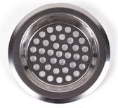Hoogwaardige kwaliteit RVS Gootsteenzeefje - Gootsteenzeef - Gootsteen Zeef - Roestvrijstaal - 7,5 cm