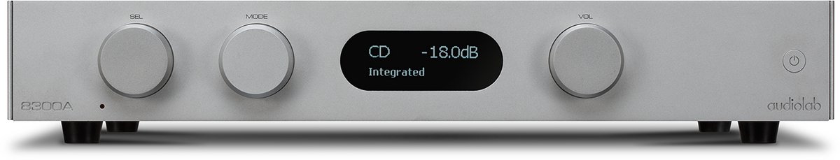 Audiolab 8300A Integrated Amp Versterker - Zilver