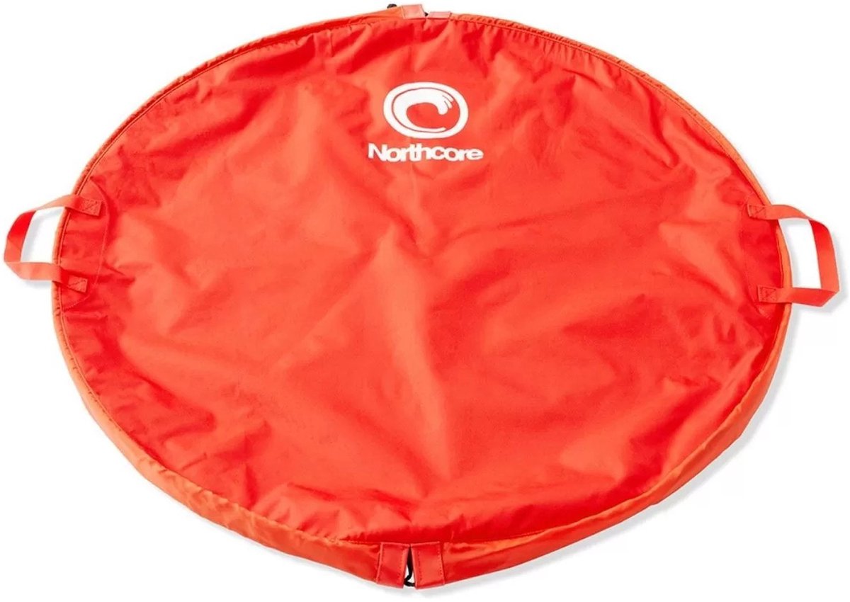 2025 Northcore Grass Waterdichte Verschoningsmat/Tas NOCOM02 - Rood