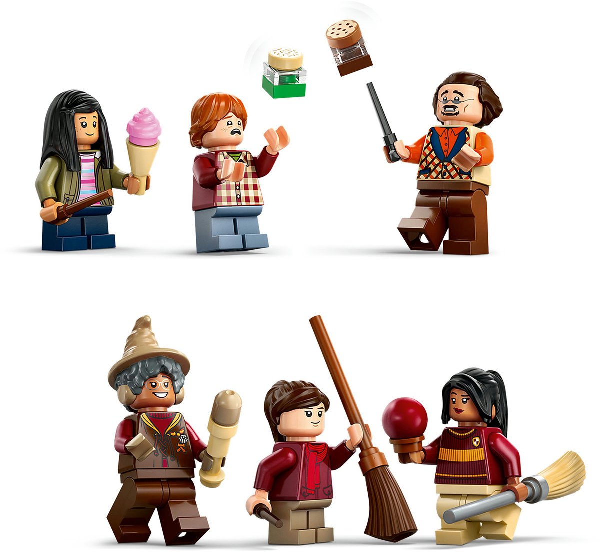 LEGO Harry Potter Zwik & Zwachtels Zwerkbalpaleis en IJssalon Set - 76452 – foto 2