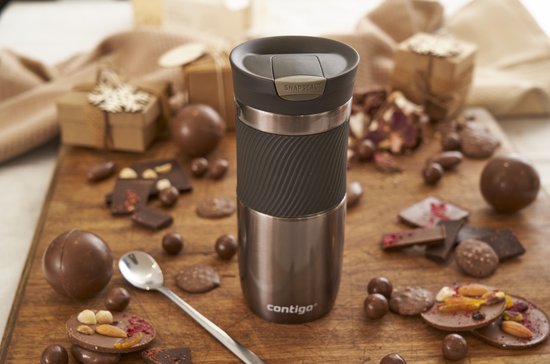 Contigo Huron Thermosbeker, van roestvrij staal, lekvrij