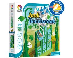 SmartGames Jaak & de bonenstaak - Logisch Denkspel voor Kleuters & Jonge Kinderen - 60 Opdrachten met Prentenboek - Educatief Solospel - Vanaf 4 Jaar