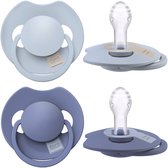 Bleu clair et bleu marine