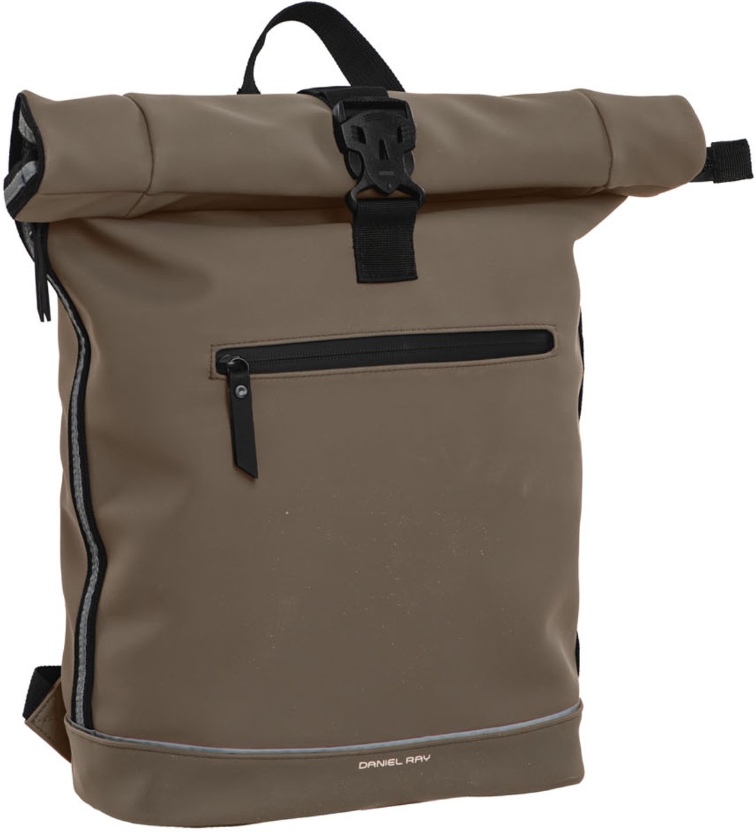 Daniel Ray Mount Isa Fietstas - Laptoprugzak 15,6 inch - Spat Waterdicht Waterafstotend - Taupe