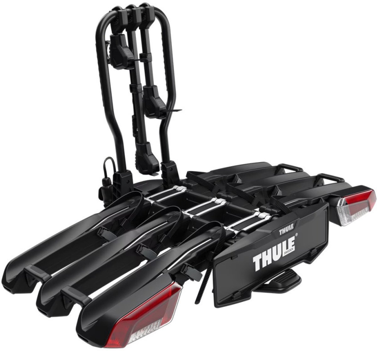 Thule EasyFold 3 - Fietsendrager - Geschikt voor 3 (elektrische) fietsen - Compact Opvouwbaar – foto 3