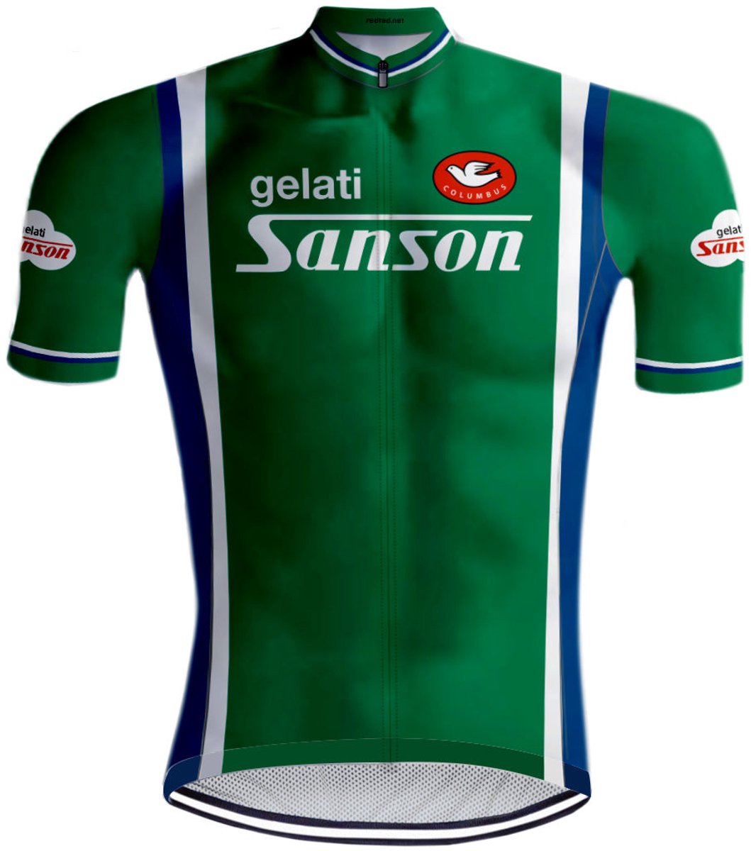 Retro Wielershirt Sanson - REDTED - 3XL