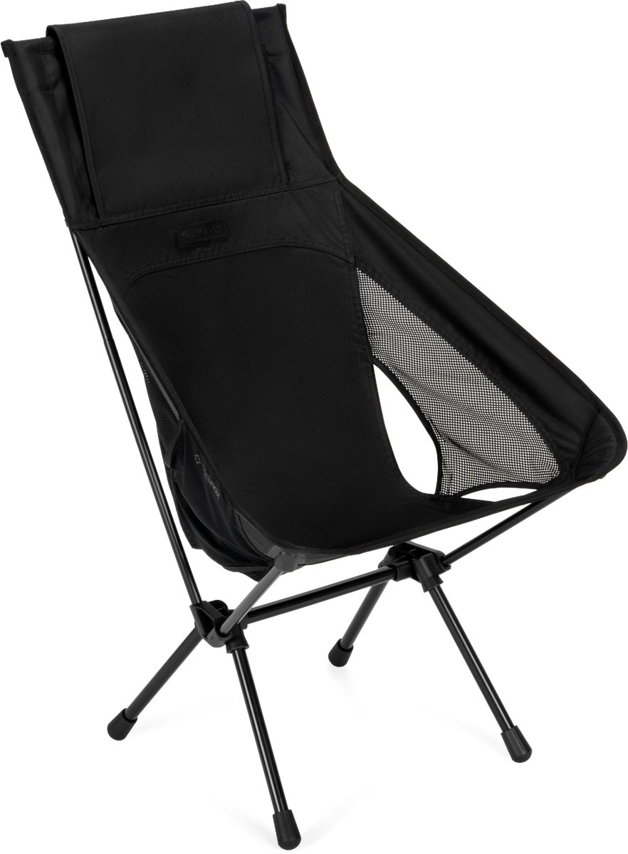 Helinox Chair One Highback Kampeerstoel - Camping compact/lichtgewicht stoel opvouwbaar - Zwart
