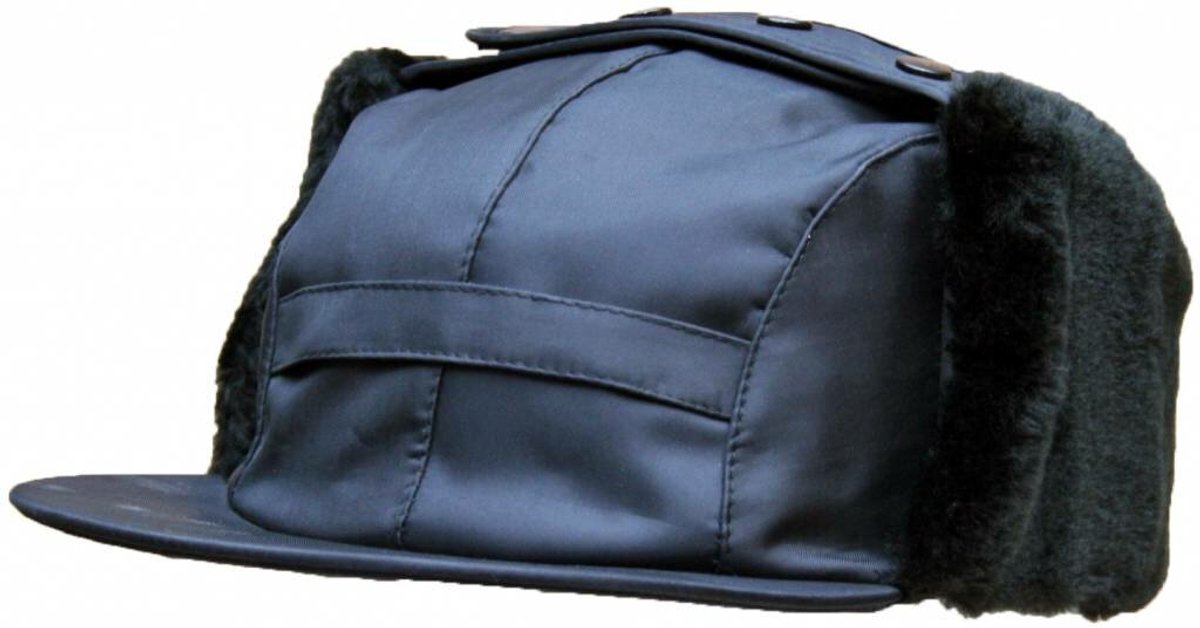 Bontpet Donker Blauw Dames Heren 100% Vegan Diervriendelijk maat L