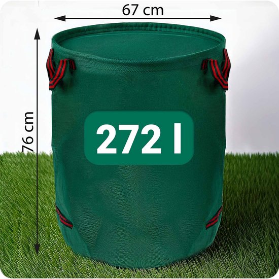 Tuinmand voor bladeren 272 l Plonos PL-524 groen van Plonos — afbeelding 5