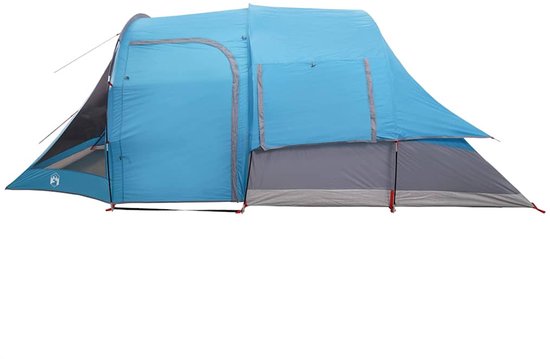 vidaXL - Tunneltent - 4-persoons - waterdicht - blauw van Vidaxl — afbeelding 3