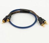 SSDN Audio SSDN 0,5-Meter dubbel afgeschermde RCA kabel - in blister