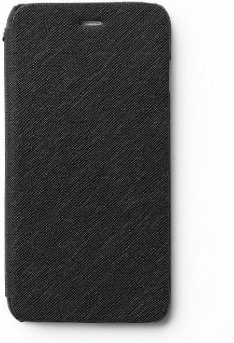 Zuiver leren Zenus hoesje voor iPhone 6 Plus Minimal Diary - Black