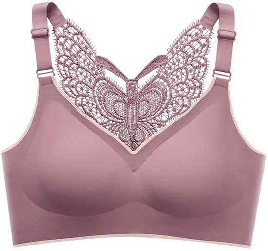 Extra comfortabele Sport BH - Comfort BH zonder beugel - Maat M- Zwangerschaps bra- met push up -met pads