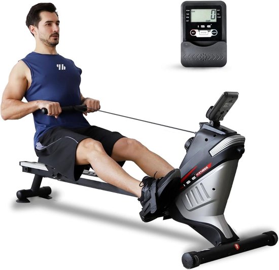 CRLYN® Roeitrainer Inklapbaar Grijs Full-Body Workout - CRLYN® - €409,95