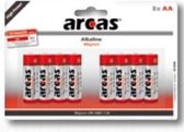 Arcas AA Alkaline batterij - 8 stuks